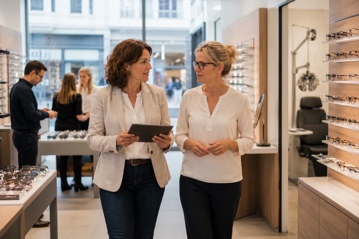 RI&E-inventarisatie in een opticienszaak