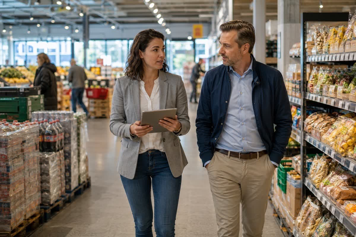RI&E-inspectie in een supermarkt