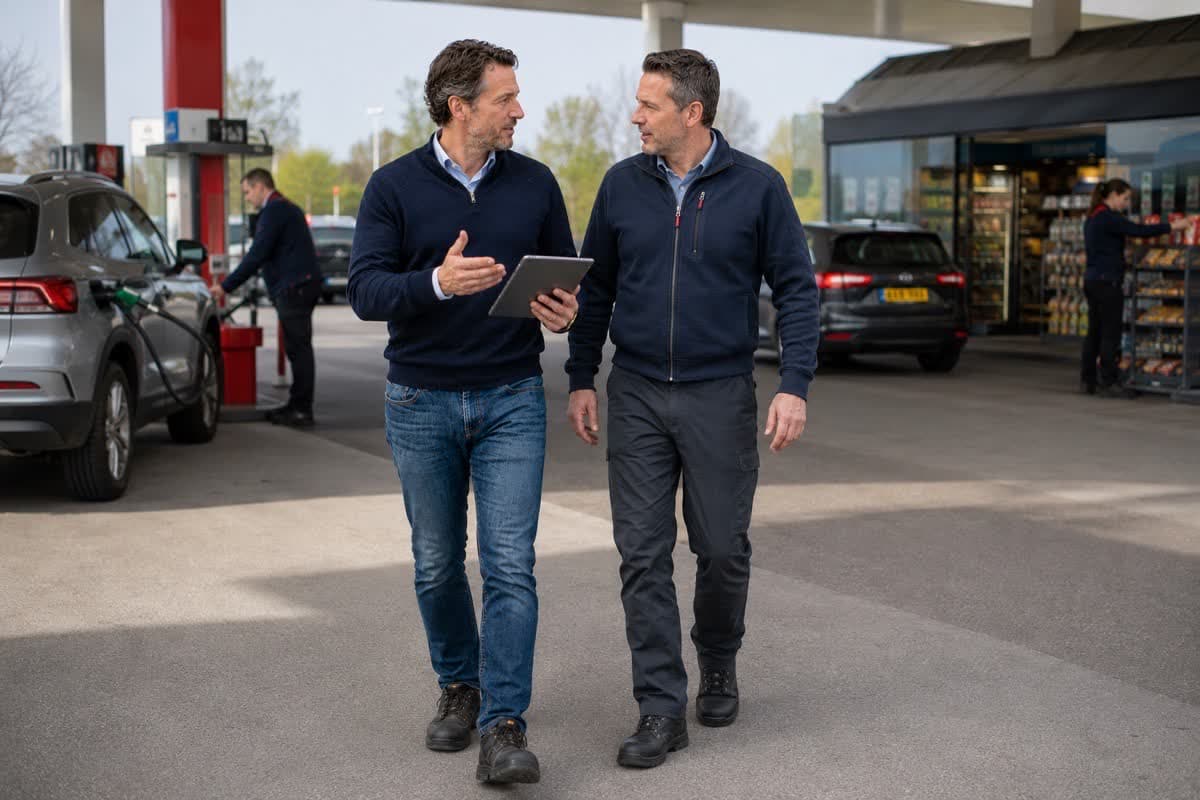 RI&E inspectie bij een tankstation