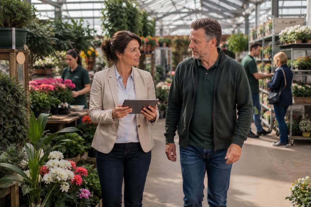 RI&E-inventarisatie in een tuincentrum