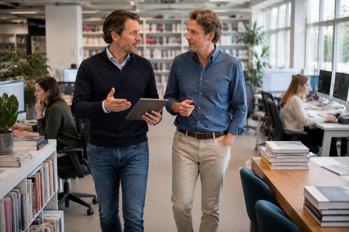 RI&E inspectie bij een uitgeverij