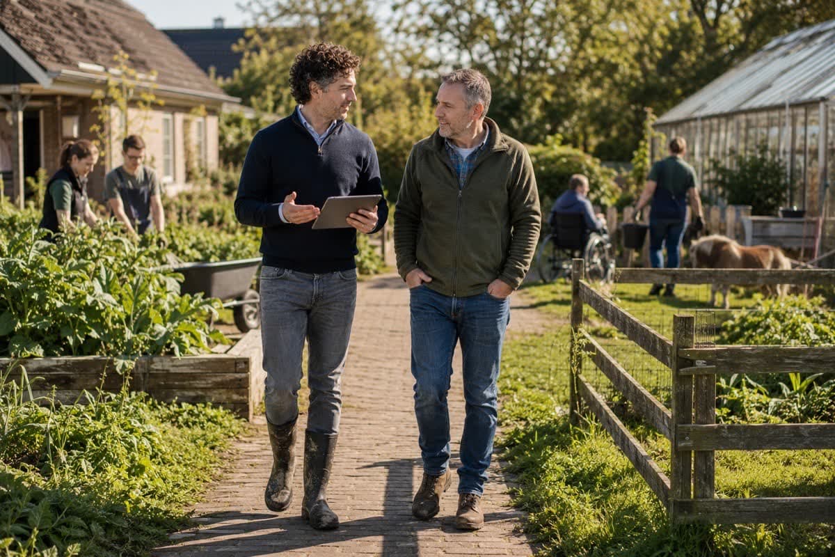 RI&E-inventarisatie op een zorgboerderij